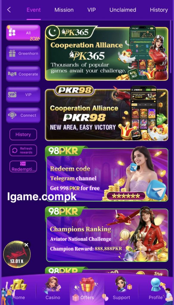 98PKR Game