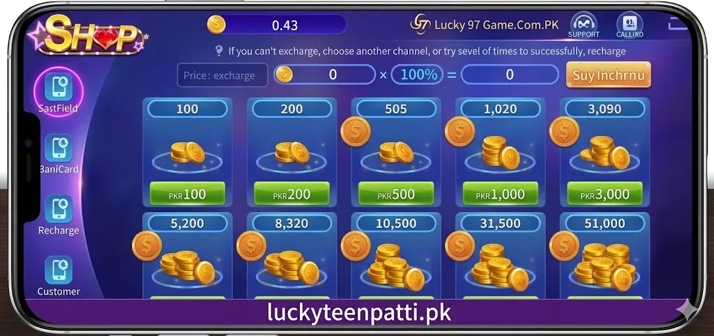Lucky97 Game