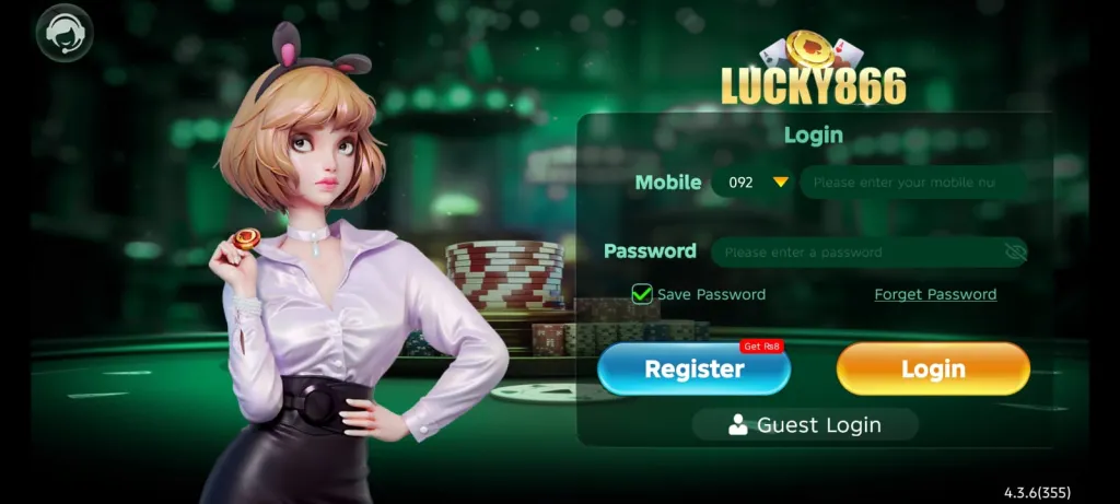 Lucky 866 Game